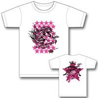 『神州無頼街』SSPコラボTシャツ<ピンク×ホワイト>