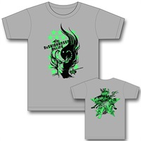『神州無頼街』SSPコラボTシャツ<グリーン×グレー>