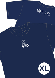 新感線40歳Tシャツ(インディゴ・XL)